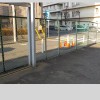 横浜市内信用金庫駐車場ﾌｪﾝｽ補修工事