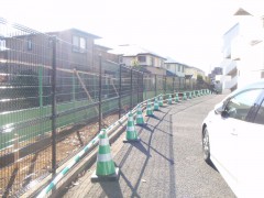 横浜市内小学校フェンス交換工事-完成4