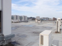 藤沢市内屋上フェンス新設工事-施工前6